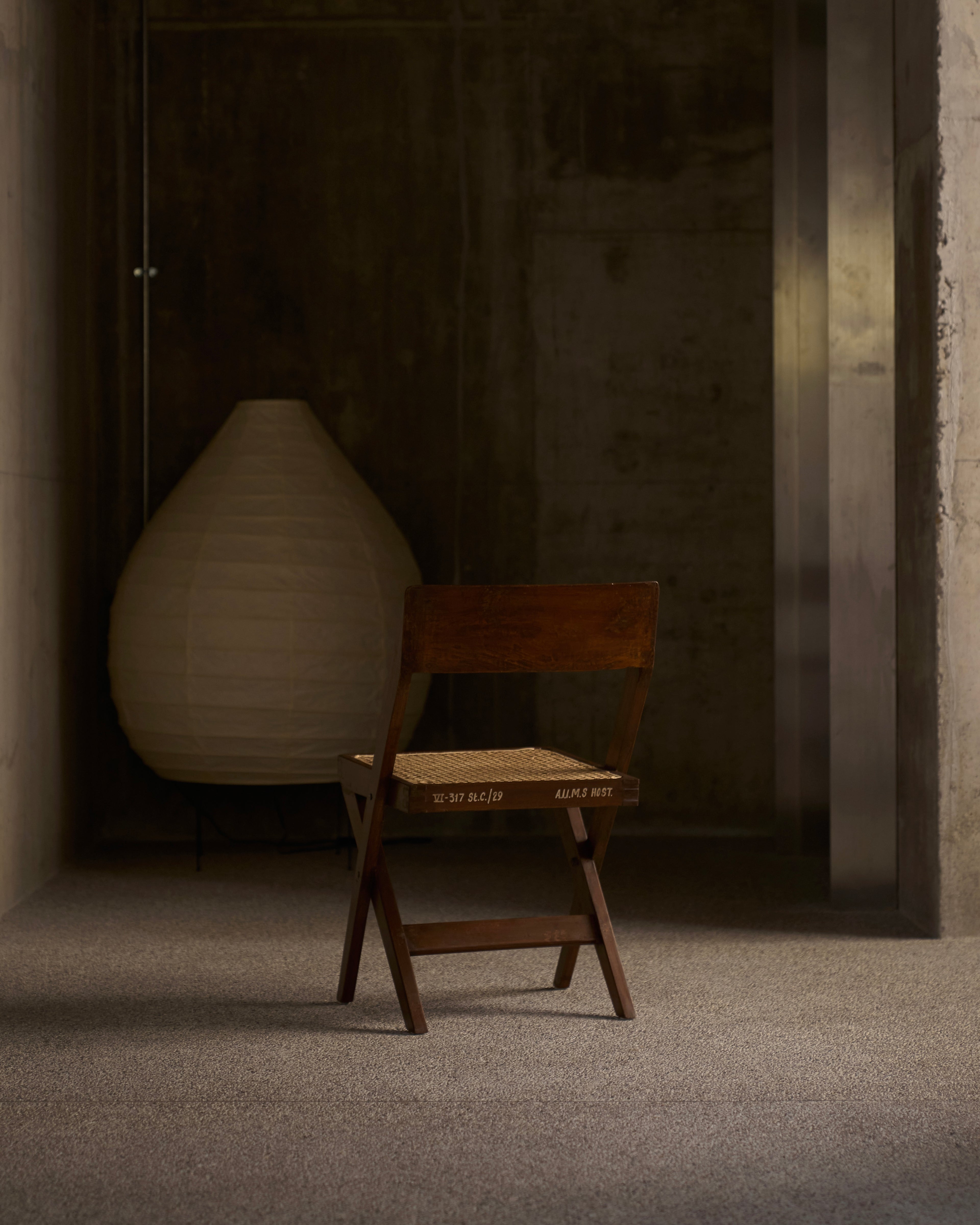 PJ-010301 Library Chair by Pierre Jeanneret ca.1959-60 (ASK FOR PRICE)